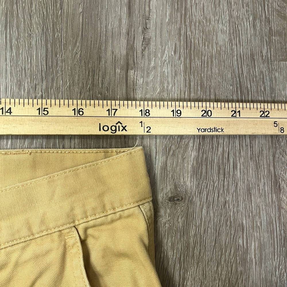 LL Bean Men's Chino Pants 100% Cotton 36x32 (Fits 36x31) Tan Straight - Picture 4 of 8